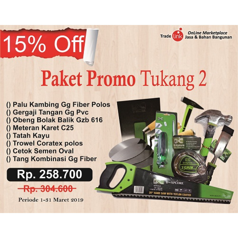 Paket Promo Tukang 2